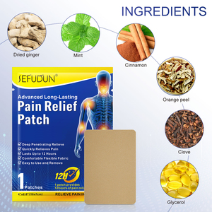 SEFUDUN Paquete de 16 Parches Japoneses para el Dolor Muscular, Articular y de Rodilla, de Larga Duración, Cómodos y Flexibles - Product Image 2