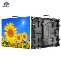 TOPLED Écran de publicité de location intérieur étanche HD 2x2 P2.5 P6 P3 Panneau LED Mur vidéo Shenzhen Fond de scène géant