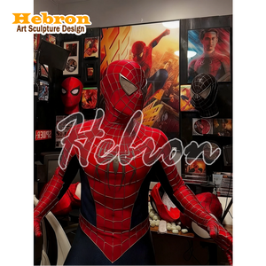 Costume da Spider-Man <span class=keywords><strong>di</strong></span> Alta Gamma Personalizzato, Set Unisex per Adulti in Spandex, Collezione Personale, Costume da Personaggio Cinematografico - Product Image 6