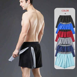 T-shirts et shorts pour hommes hommes 100 coton tissé jupe de sport avec impression personnalisée paniers en maille vierge balle Shorts d'entraînement - Product Image 1