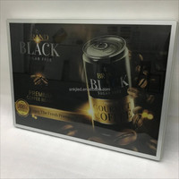 Boîte à lumière LED mince sans outil A1 A2 A3, cadre d'affichage mural à clipser pour la publicité au bureau et à domicile