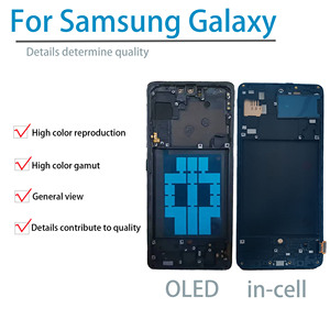 Pour Samsung pour Galaxy <span class=keywords><strong>A71</strong></span> assemblage d'affichage avec écran tactile LCD OLED SM-A715W/SM-A715F/DS <span class=keywords><strong>Compatible</strong></span> LCD de téléphone portable - Product Image 2