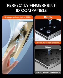 4 Packs de protection complète de l'objectif de l'appareil photo en verre trempé avec applicateur facile pour Samsung S24Ultra Plus - Product Image 6