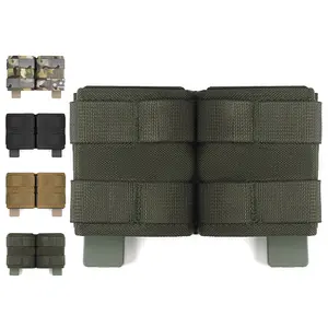 SABADO 1000D Oxford Hunting Tactical Equipment Fast 5.56 Double Shorty Magazine M4 Insert Clip Mag Pouch