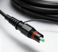 Kabel Patch Fiber Optik Tahan Air Opti-Tap SC/APC G657A2 LSZH Simplex IP68 OD:3.0mm/5.0mm Panjang Sesuai Pesanan, Kompatibel FTTH