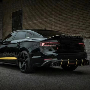 สปอยเลอร์หลังคาร์บอนไฟเบอร์แท้ สำหรับ Audi A5 S5 RS5 B9 4 ประตู คูเป้ สปอร์ตแบ็ค รุ่น PSM ปี 2017 18 19 20 21 22 2023 - Product Image 5