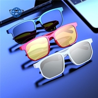 Lunettes de soleil intelligentes sans fil Teenyoun avec haut-parleur et casque intégrés, conduction osseuse, pour la musique, la conduite en extérieur et le sport, Nouveauté 2023