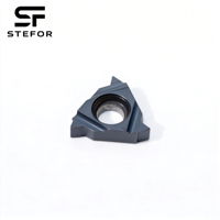 Plaquettes en carbure CNC 11IR 200ISO WFA résistantes à l'usure pour outil de filetage de tour, lame de coupe indexable, jeu en acier inoxydable