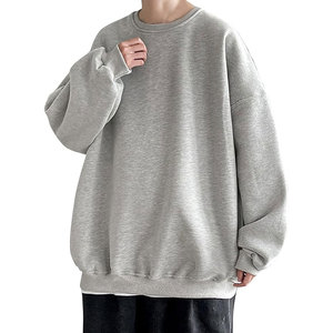 เสื้อสเวตเชิ้ตผู้ชายทรงโอเวอร์ไซส์ ผ้าคอตตอนผสมโพลีเอสเตอร์ สีพื้น ดีไซน์หลากหลาย คุณภาพสูงจากโรงงาน ผลิตตามแบบที่ลูกค้าต้องการ ขายดี - Product Image 3