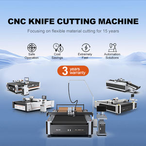 Machine <span class=keywords><strong>de</strong></span> découpe à couteau oscillant numérique CNC pour carton, carton ondulé, boîte d'emballage - Product Image 6