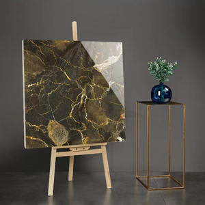 Carreaux émaillés en fil d'or à faible Absorption d'eau de haute qualité, aspect marbre mural, carreaux de sol en céramique nitrifiée, matériau du sol - Product Image 5