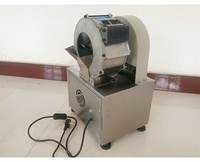 Machine à Trancher et à Déchiqueter Électrique Commerciale pour Gingembre, Cassava, Coriandre, Plantain, Pommes de Terre