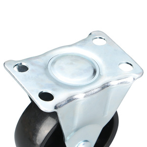 Lightweight PP <b>Caster</b> <b>Wheel</b> Gray Firm Tread Bolt Hole Type Directional For Furniture Applications - Product Image 1