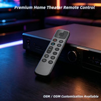 Control Remoto de Voz de Aluminio de Alta Gama, Control Remoto de Repuesto de Modo Dual Infrarrojo para Decodificador de Transmisión IPTV Android