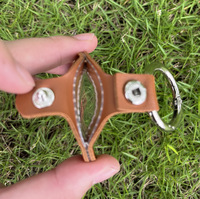 Nouveaux étuis à pièces commémoratives en PU de style coréen en stock pour ranger les pièces de 20 dollars américains, pochette de protection avec porte-clés, modèle 2432