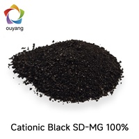 Fournisseur d'usine – Poudre cationique noire SD-MG 100 % de qualité industrielle, haute chroma, soluble dans l'eau pour la teinture des tissus acryliques