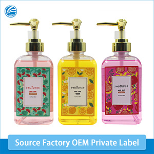 OEM ODM Own Brand Hand Body Wash Shower Gel Exfoliator <b>Moisturizing</b> Cleansing Rose Scent Bulk Customized Wholesale 25 Years - Product Image 2