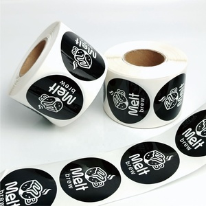 Biểu Tượng Tùy Chỉnh Vòng Tròn Bao Bì Sticker In Ấn Vinyl Thực Phẩm Không Thấm Nước Vòng Niêm Phong Nhãn Dán Nhãn Cuộn - Product Image 3