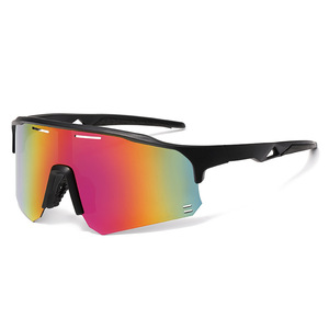Outdoor Cycling Sunglasses PC <b>Frame</b> Polarized UV400 Windproof Sports Eyewear Unisex <b>Large</b> <b>Frame</b> Type 3 Sunshades - Product Image 3