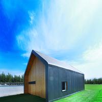 Deepblue Smart house kosten günstige Volstrukt Stahlrahmen Kit mobile vorgefertigte leichte Stahlrahmen Bambus Bungalow Holz Design Garde