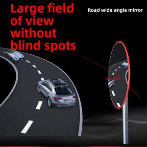 Grande specchio di traffico concavo-convesso ampio angolo riflettore convesso <span class=keywords><strong>per</strong></span> intersezione stradale angolo tornitura avanzata specchio convesso - Product Image 3