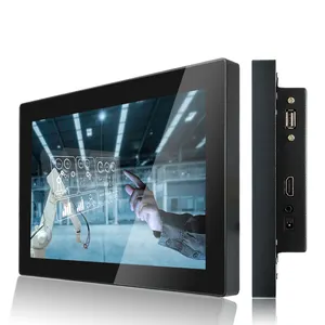 10.1 Inch Dust-Proof HDMI Monitor Cleanroom Compatible Reliable Performance Particle-Free Display capacitive touch monitor