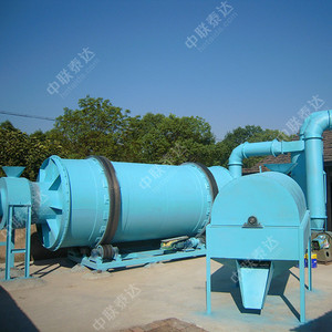 Nhà sản xuất máy sấy chuyên nghiệp Ba Máy sấy trống quay trống thiết bị sấy cho bột khoáng fenspat đất sét cao lanh - Product Image 2
