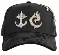 Gorras de Béisbol Barbas Originales 100% Nuevas, Bordadas, de 5 Paneles, con Visera Curva de Gamuza, Fabricante de Gorras Barbas Personalizadas