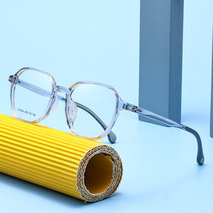 Gtp J10024 Monturas de gafas ópticas cuadradas para hombre Tr90 con montura completa y lentes AC, tendencia de moda 49 18 142 - Product Image 3