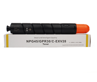 Cartouche de toner couleur compatible NPG45 GPR30 EXV28 pour Canon IR ADV C5045 C5051 C5250 C5255 avec emballage en vrac