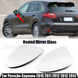 Cristal de Espejo Retrovisor, Cristal de Espejo Lateral con Calefacción para Porsche Cayenne 2010 2011 2012 2013 2014, Accesorios para Automóviles - Product Image 1
