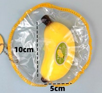 Ballon anti-stress en forme de banane à presser, en TPR, pour enfants de 5 à 7 ans