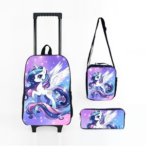 Juego de <span class=keywords><strong>Mochila</strong></span> <span class=keywords><strong>Escolar</strong></span> <span class=keywords><strong>con</strong></span> <span class=keywords><strong>Ruedas</strong></span> Unicornio, <span class=keywords><strong>con</strong></span> Lonchera y Estuche <span class=keywords><strong>con</strong></span> <span class=keywords><strong>Ruedas</strong></span>, para Niñas/Niños - Product Image 1