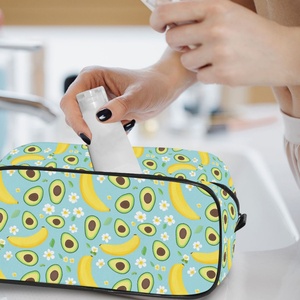 Customs logo Personalized Travel Waterproof Mens Wash Storage <b>Toiletry</b> <b>Large</b> Size Fashion Makeup Cosmetic <b>Bag</b> - Product Image 6