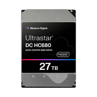 Disque dur IUltrastar DC HC680 de pointe, ultra-haute capacité, avec stockage de 26 To à 28 To pour les charges de travail de big data et d'archives