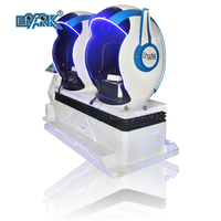 Simulateur de vol Epark de réalité virtuelle 9d, chaise de mouvement Vr, Machine de cinéma pour jeux à vendre, 2 sièges