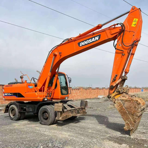 รถขุดล้อยาง Doosan DH210W-7 มือสอง สภาพดี น้ำหนักใช้งาน 21 ตัน ความจุบุ้งกี๋ 0.86 ลูกบาศก์เมตร เครื่องยนต์และเกียร์ สมบูรณ์ ราคาสมเหตุสมผล - Product Image 2