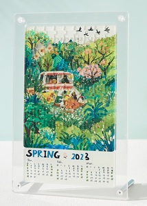Modèle pour enfants <span class=keywords><strong>dessin</strong></span> <span class=keywords><strong>animé</strong></span> anime périphérique petit cadeau photos givré couleur imprimé en plastique puzzle acrylique puzzle - Product Image 4