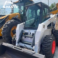 Chargeuse compacte Bobcat 630 d'occasion à prix abordable, avec accessoires à changement rapide disponibles, stock entrepôt Chine