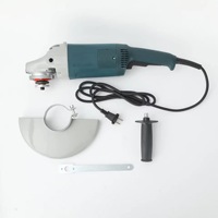 Meuleuse d'angle industrielle 800W avec cordon, électrique, pour la découpe et le polissage des métaux, disques de meulage 180/230mm, 220V, meuleuse robuste