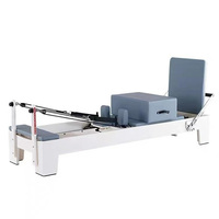 Machine de Pilates Core Reformer en bois de chêne peint, qualité commerciale, directement de l'usine, avec ressorts de haute qualité pour salle de sport