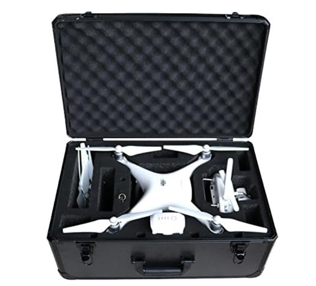 Premium OEM Aluminum Carrying Case for DJI Phantom 3 Standard SE Professional IP67 Waterproof Shockproof Dustproof Adjustable