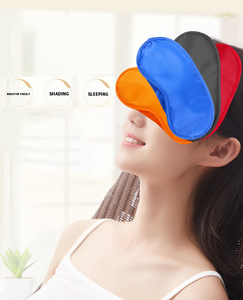 Bán buôn mềm thiết kế đầy màu sắc du lịch thăng hoa biểu tượng tùy chỉnh Polyester ngủ che mặt nạ mắt - Product Image 4