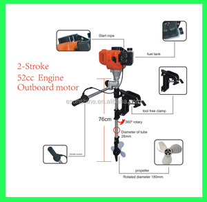 Moteur refroidi par air 3,5 CV ou moteur hors-bord à essence 2 temps - Product Image 5