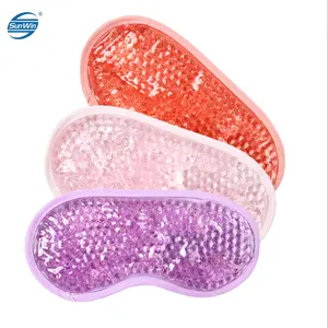 OEM Gel Eye Mask Terapia Fria Quente Reutilizável Gel Bead Eye Mask