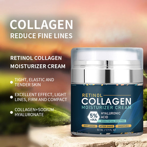 Crème hydratante au rétinol et au collagène 50 ml anti-âge pour hommes - Product Image 1