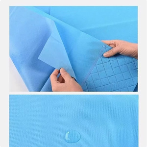 Msn Lámina deslizante médica desechable azul de tela no tejida, almohadilla suave para transferencia de pacientes, almohadilla de traslado hospitalario engrosada y de alta resistencia - Product Image 1