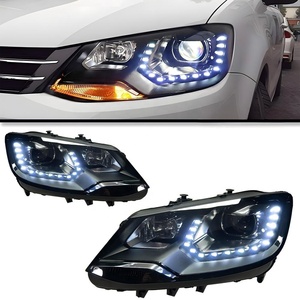 Conjunto de Faros de Repuesto para Volkswagen <span class=keywords><strong>Sharan</strong></span> <span class=keywords><strong>2014</strong></span>, Actualización de Posventa, Proyector de Doble Haz, Xenón, con Luces LED DRL - Product Image 5