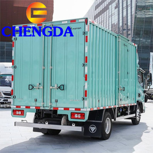 China Nuevo Foton usado 4*2 4*4 5 8 Toneladas <span class=keywords><strong>Caja</strong></span> <span class=keywords><strong>cerrada</strong></span> Furgonetas Camiones de carga Van Mini Camión de carga ligera Precios - Product Image 4
