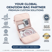 Bolsa de almacenamiento multipropósito para dispositivos digitales que transportan cable de carga y teléfono enfocado en la calidad de datos